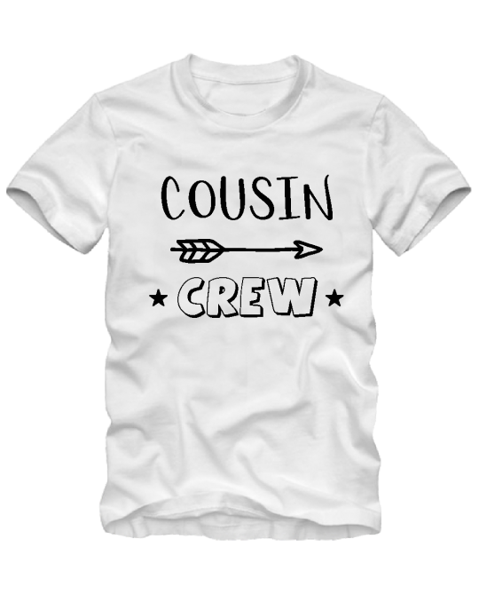 Marškinėliai Cousin crew Marškinėliai Cousin crew
